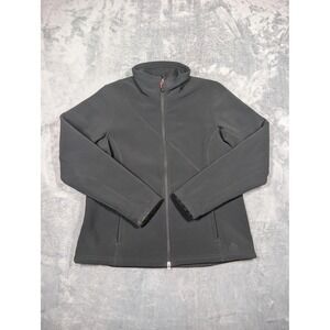 ACG Jacket Womens Large Black Softshell Full Zip Fleece Lined Hiking Outdoor